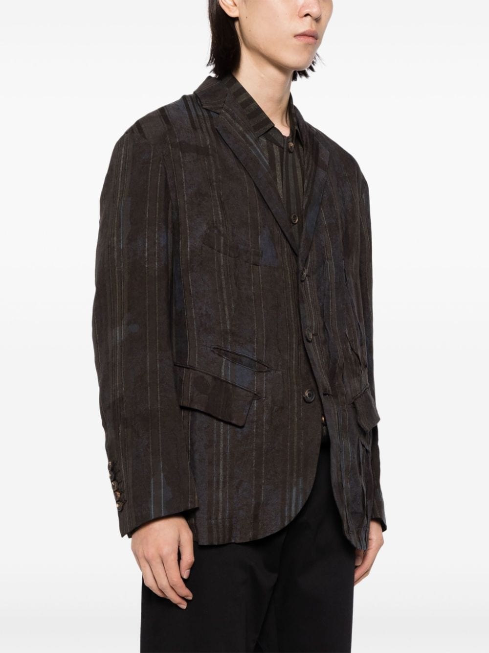 asymmetric blazer - 3