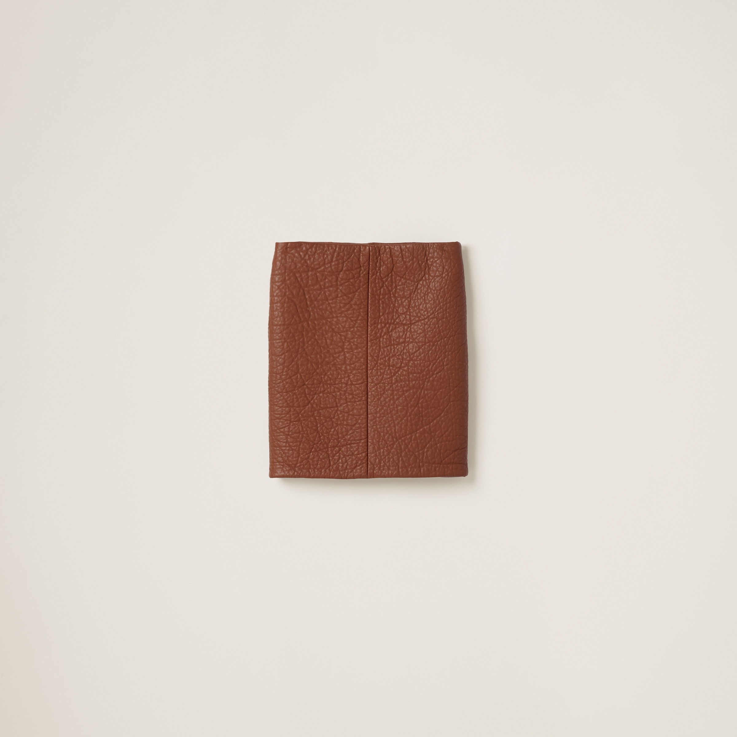 Nappa leather skirt - 1