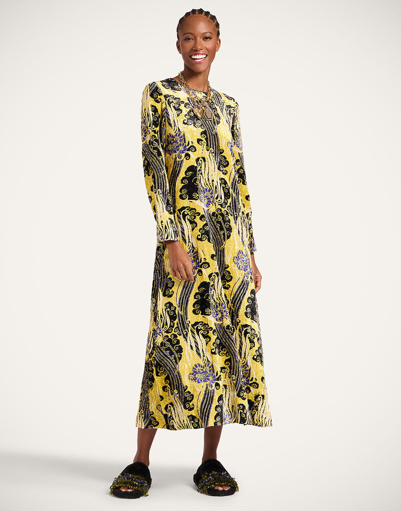 La DoubleJ Long Sleeve Swing Dress outlook