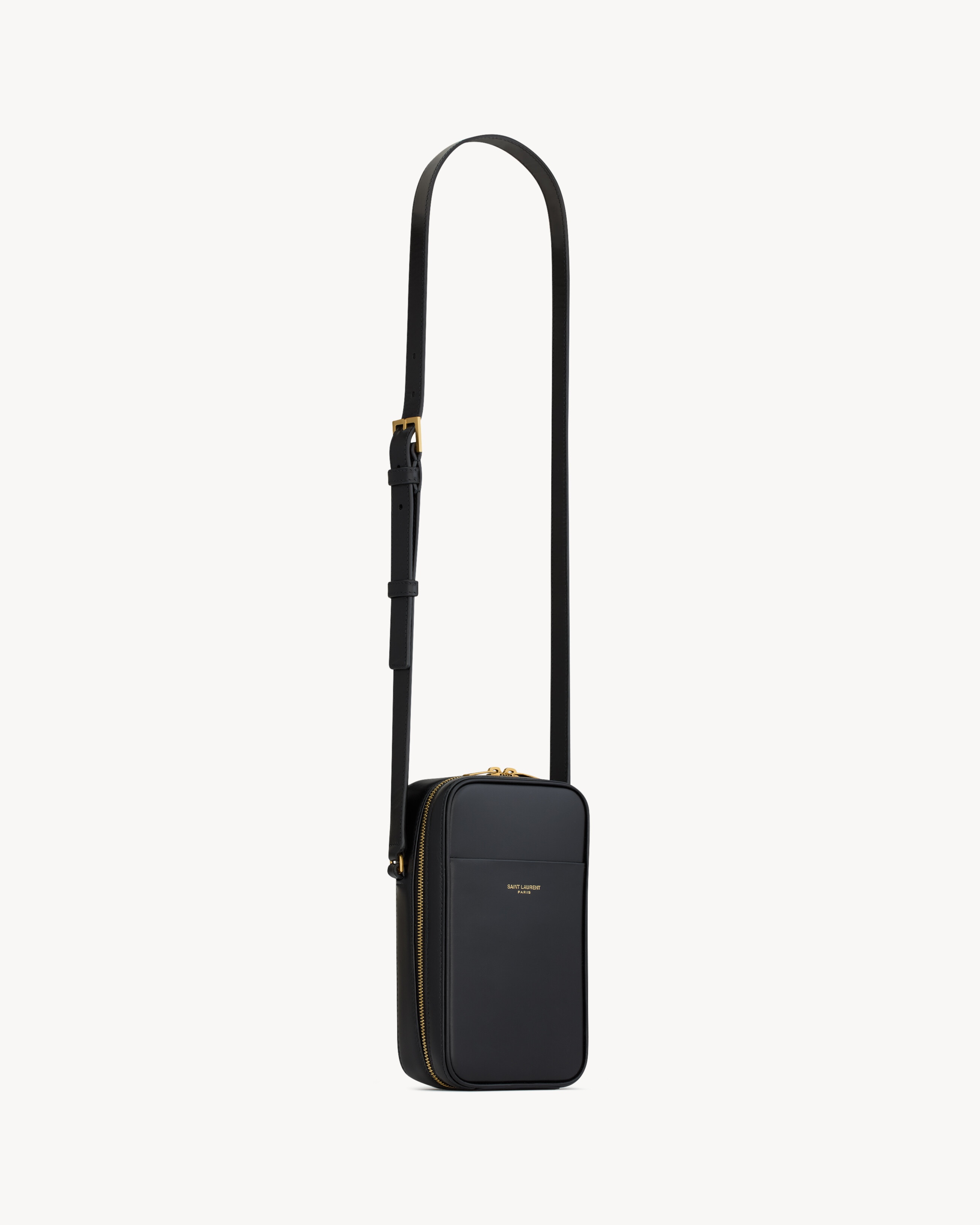 SAINT LAURENT PARIS NANO CASE IN SMOOTH LEATHER - 4
