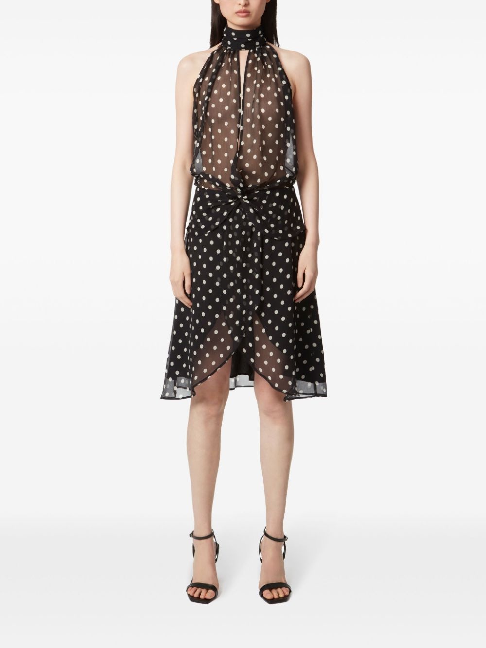halterneck dress - 2