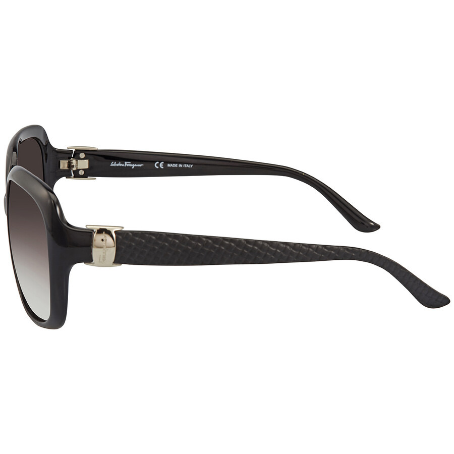 Salvatore Ferragamo Grey Gradient Square Ladies Sunglasses SF739SA 001 59 - 4