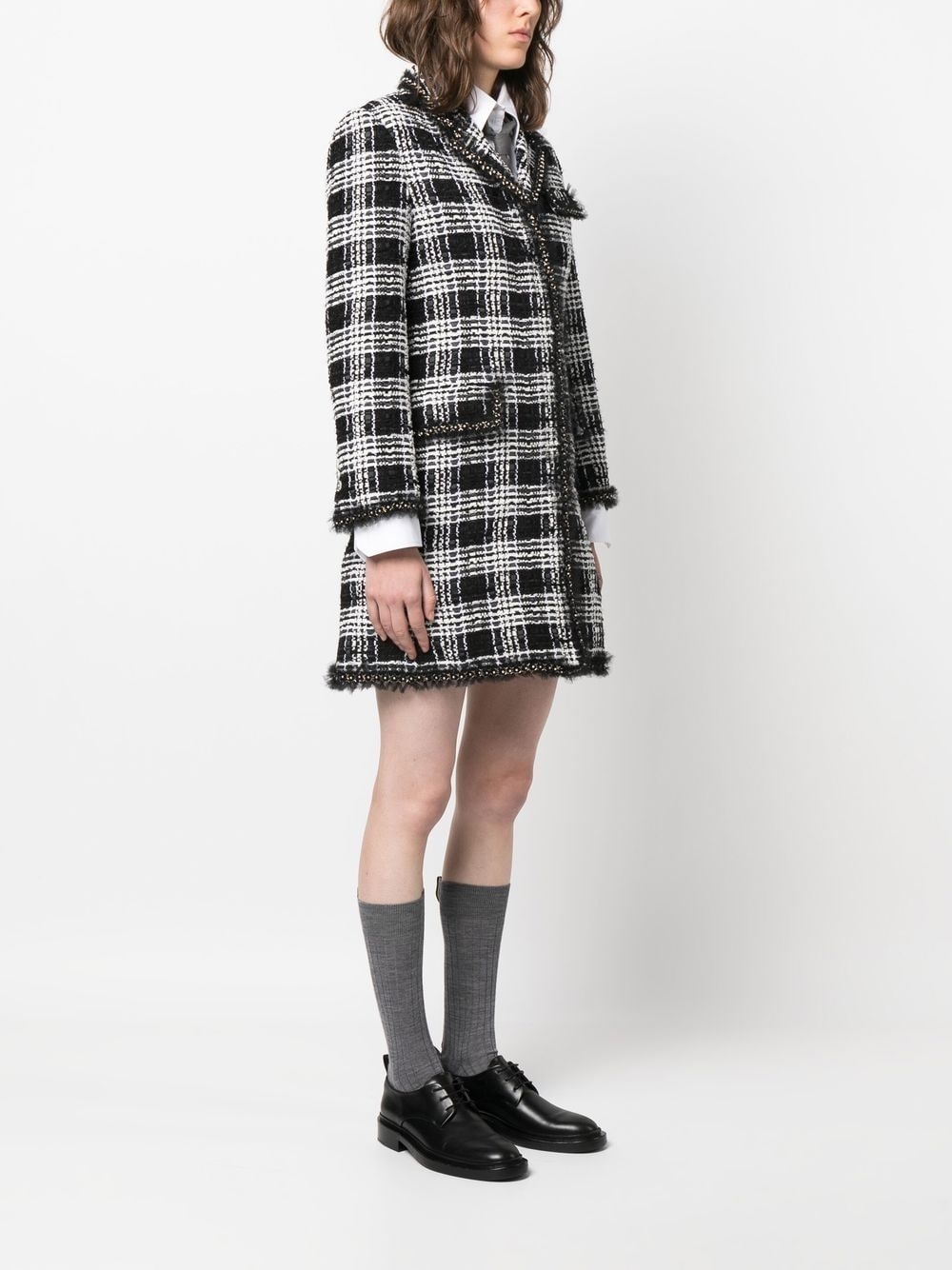 Chesterfield tweed midi dress - 3