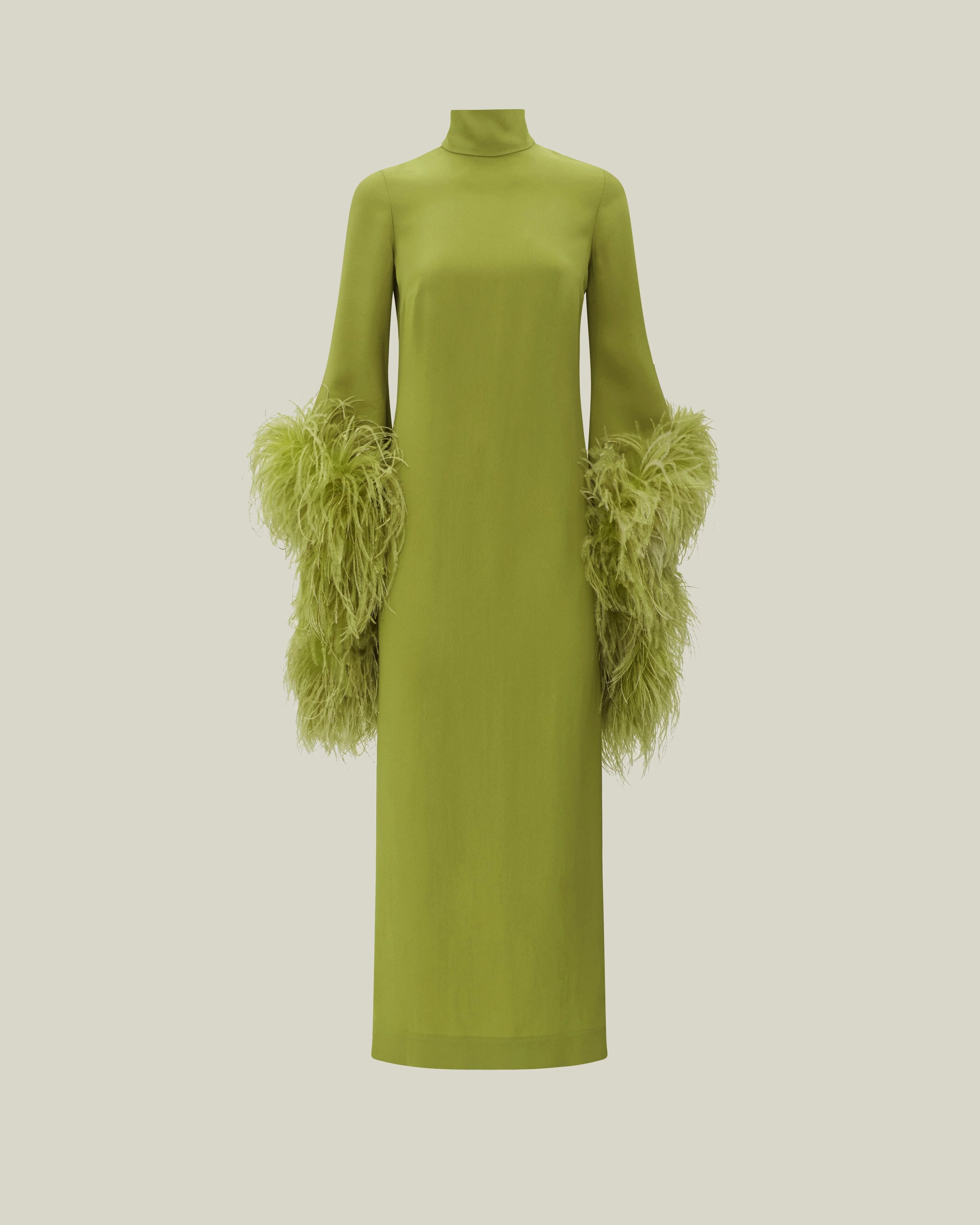 Del Rio Dress in Citron - 1