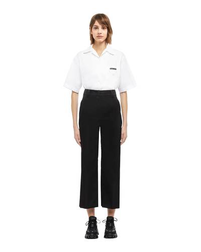 Prada Re-Nylon gabardine trousers outlook