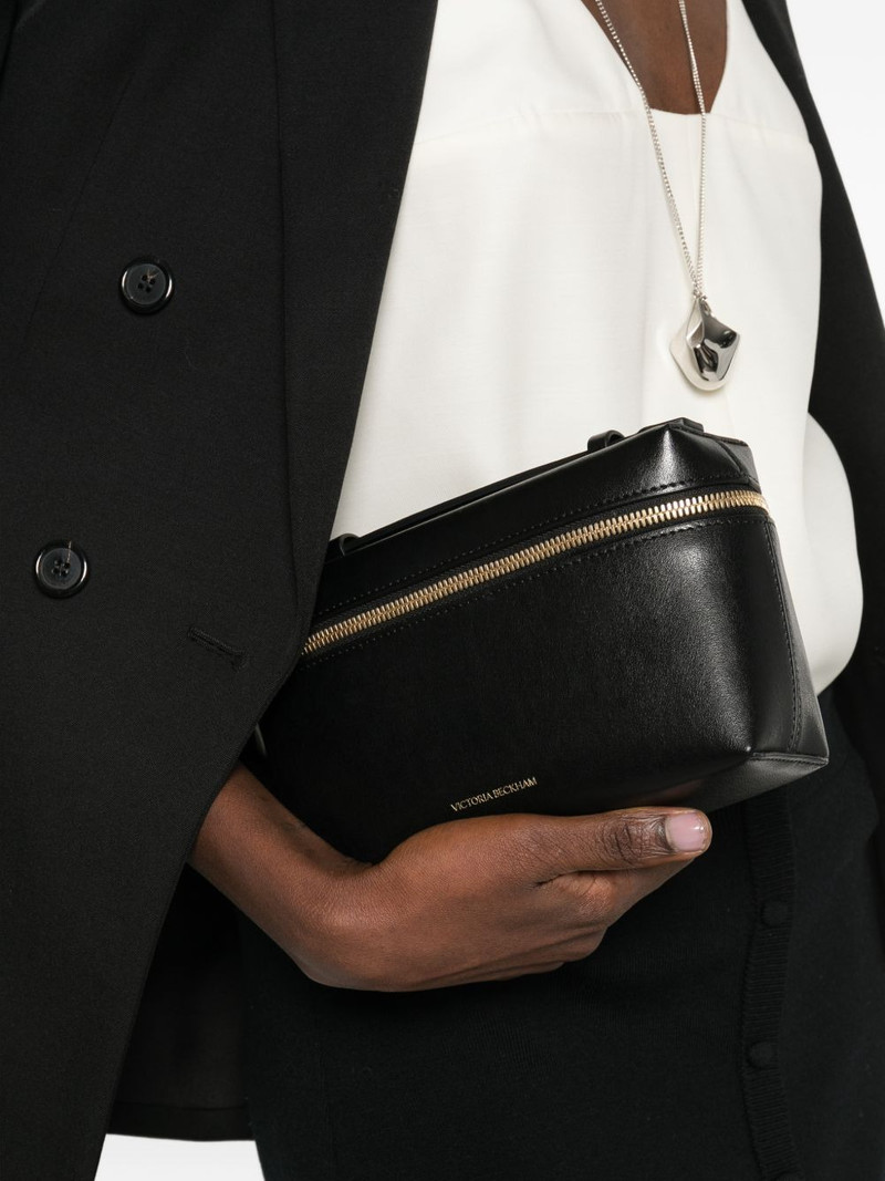 Victoria Beckham top-handle leather cross body bag outlook