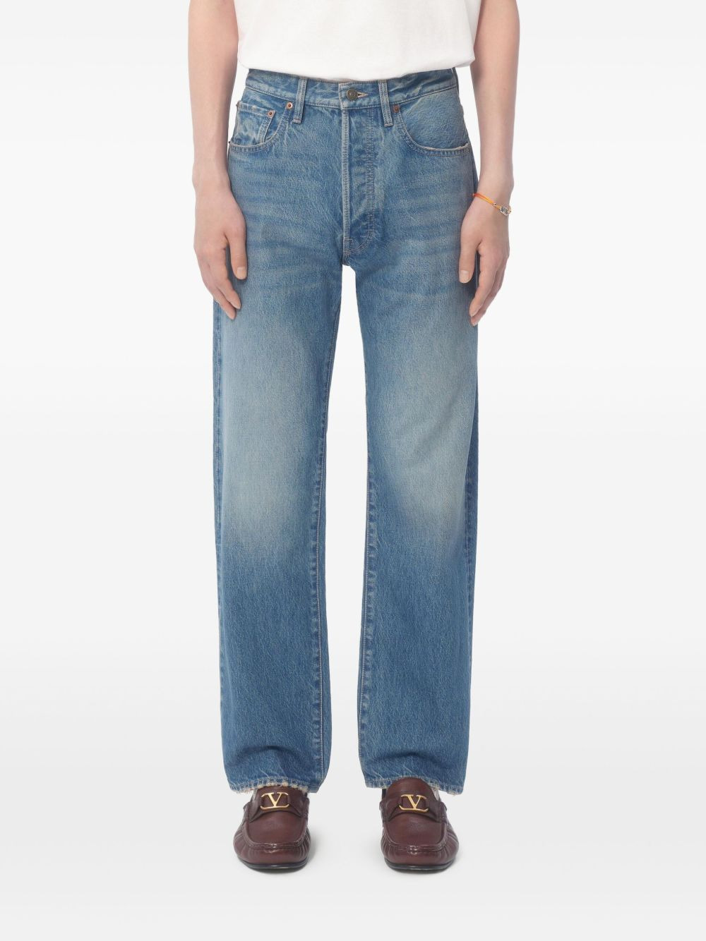 straight-leg jeans - 3
