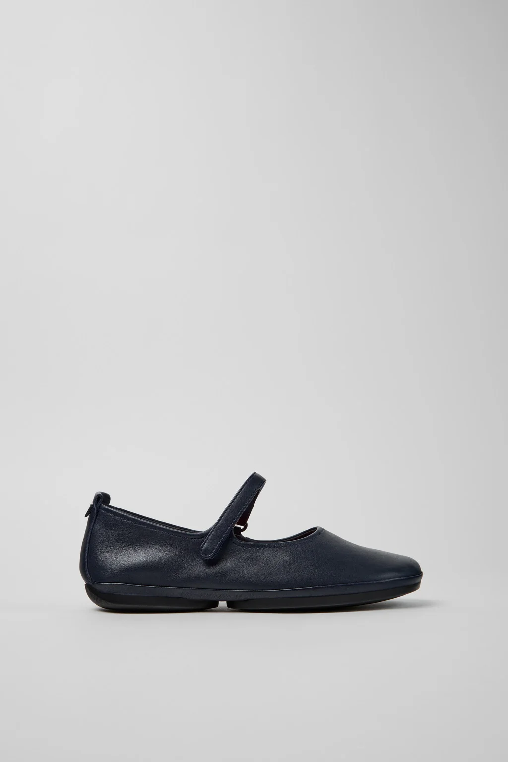 Right Nina Blue Leather Shoes for Women. - 1
