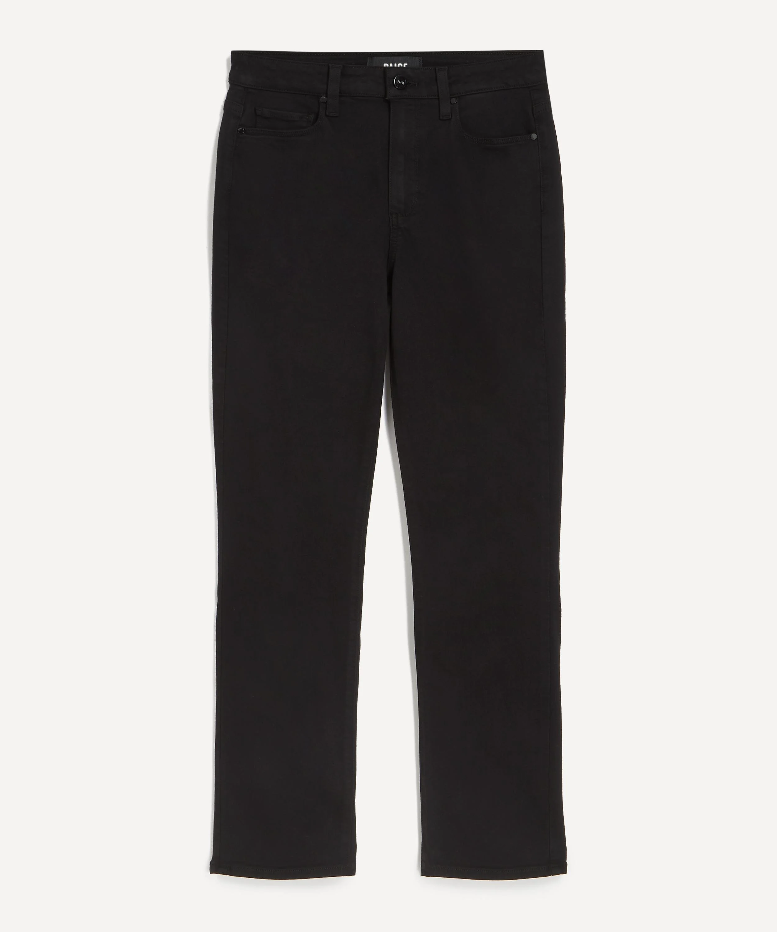 Cindy Straight Jeans in Black Shadow - 1
