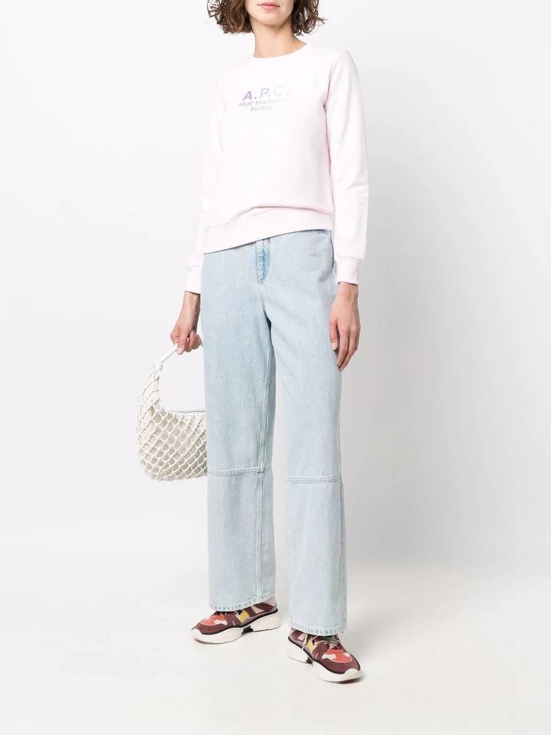 A.P.C. Rue Madame Paris cotton sweatshirt outlook
