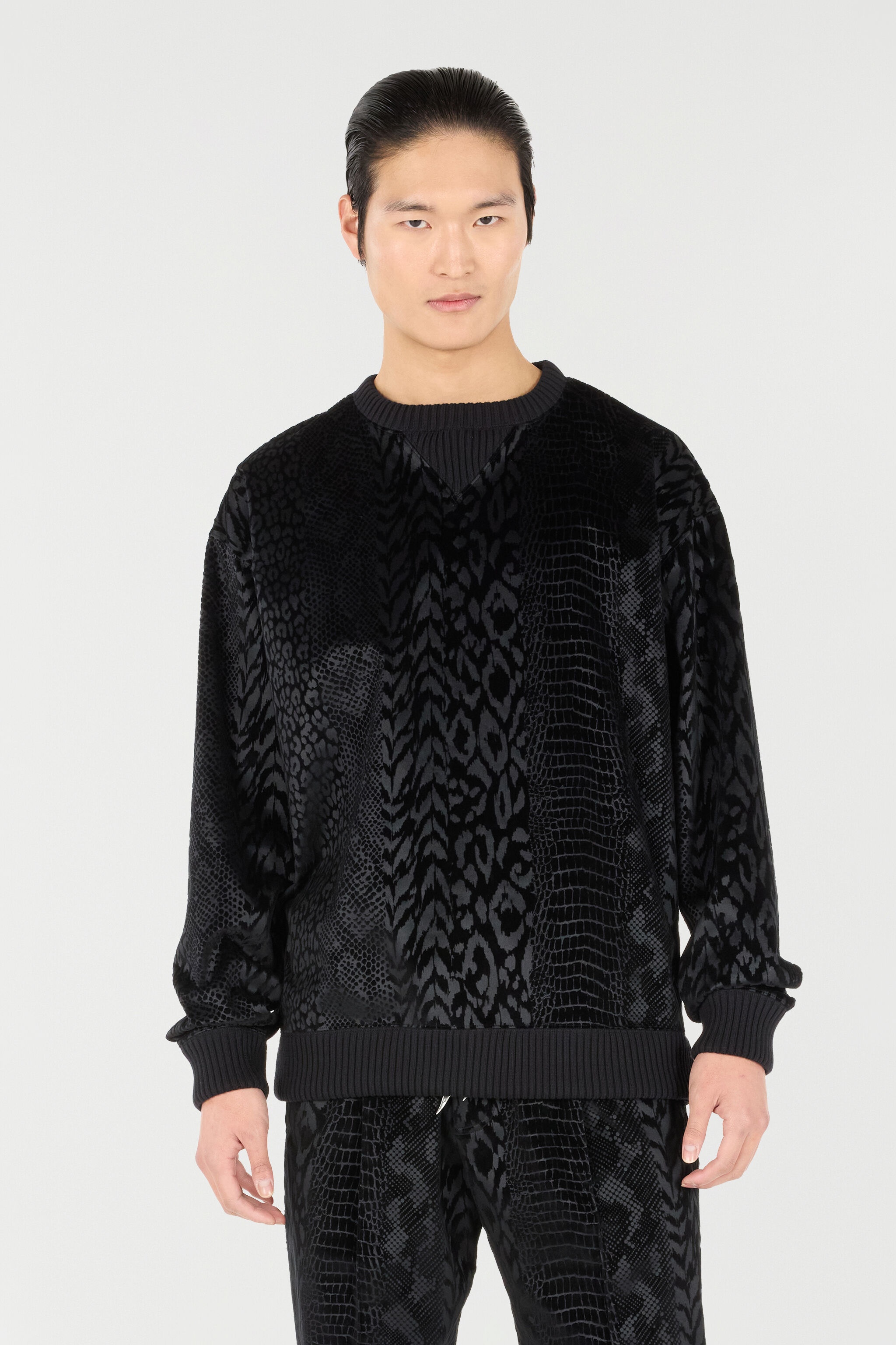 Sweatshirt With Animal Print - 3