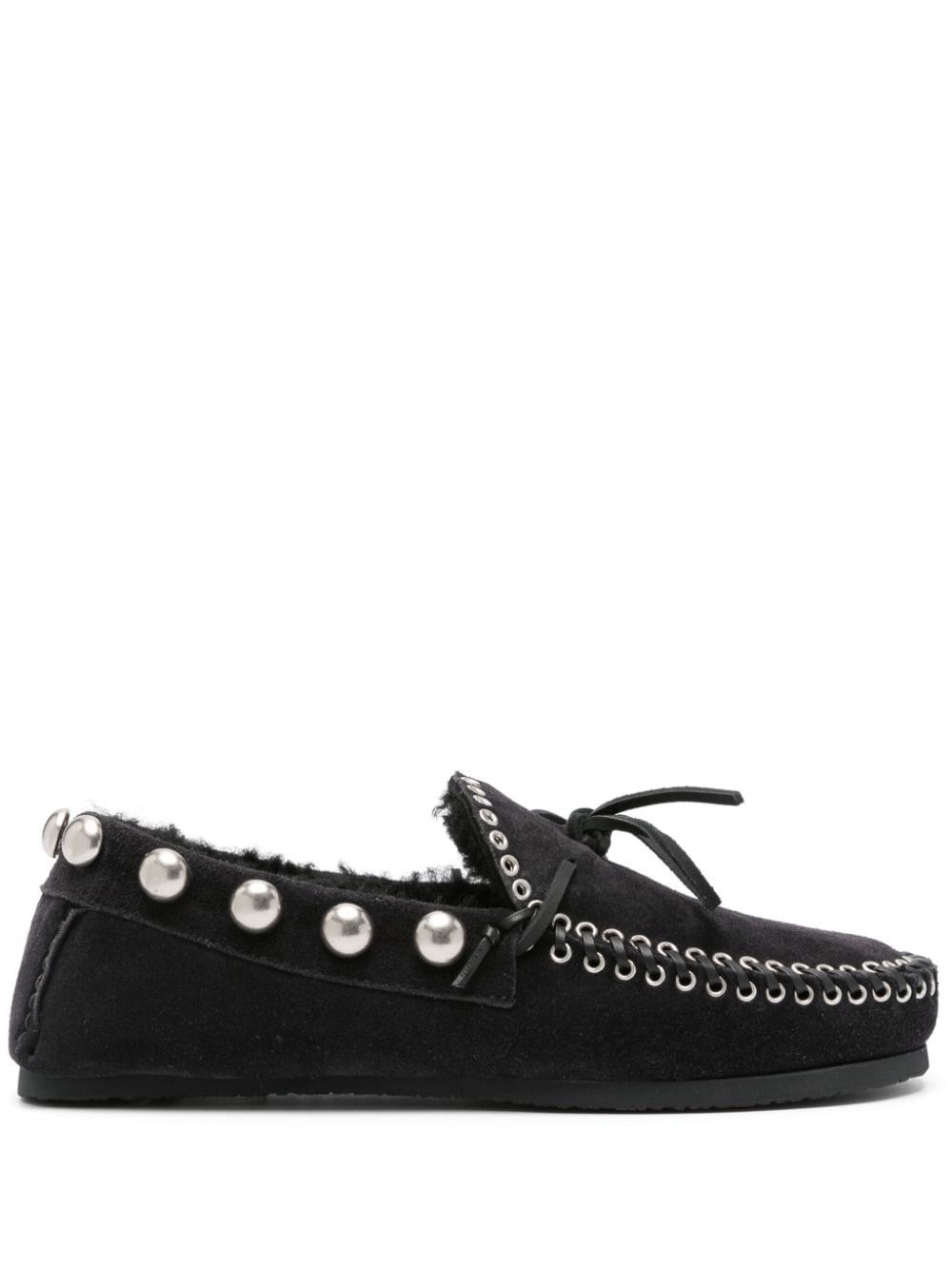shearling loafers - 1