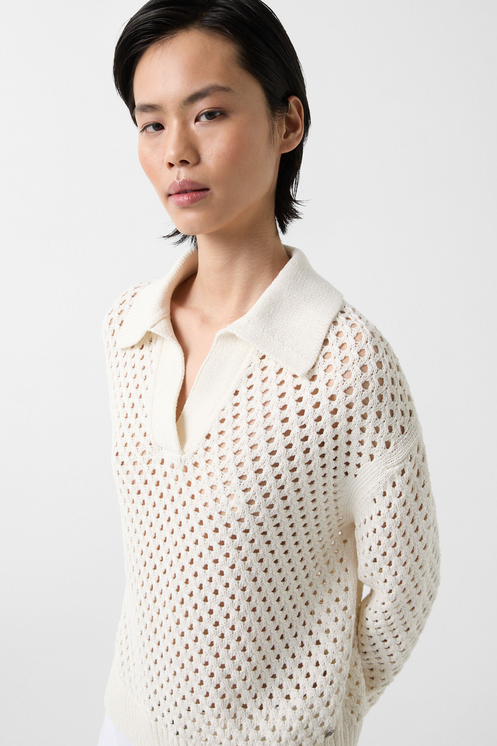 Mindy pullover in Off-White - 4