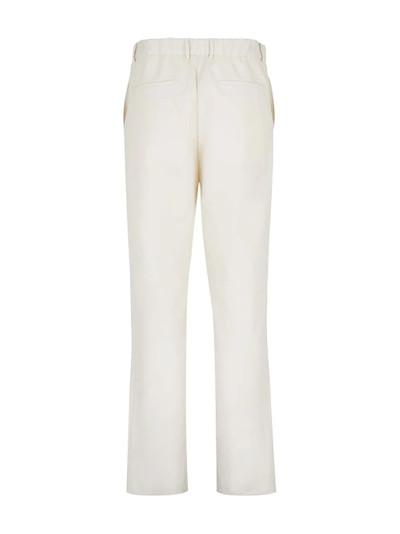 FENDI branded belt slim-fit trousers outlook