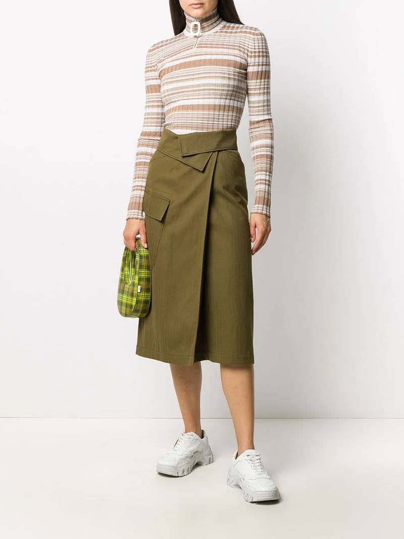 KENZO wrap waist skirt outlook