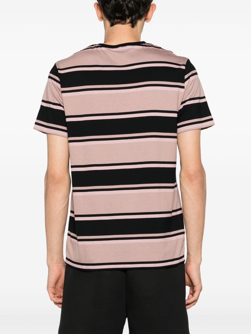 striped cotton T-shirt - 4