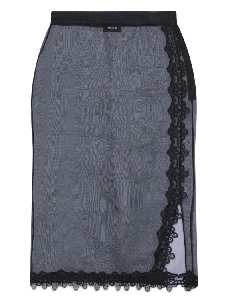 lace trim skirt 1