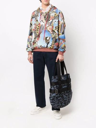 Vivienne Westwood abstract-print hooded sweatshirt outlook