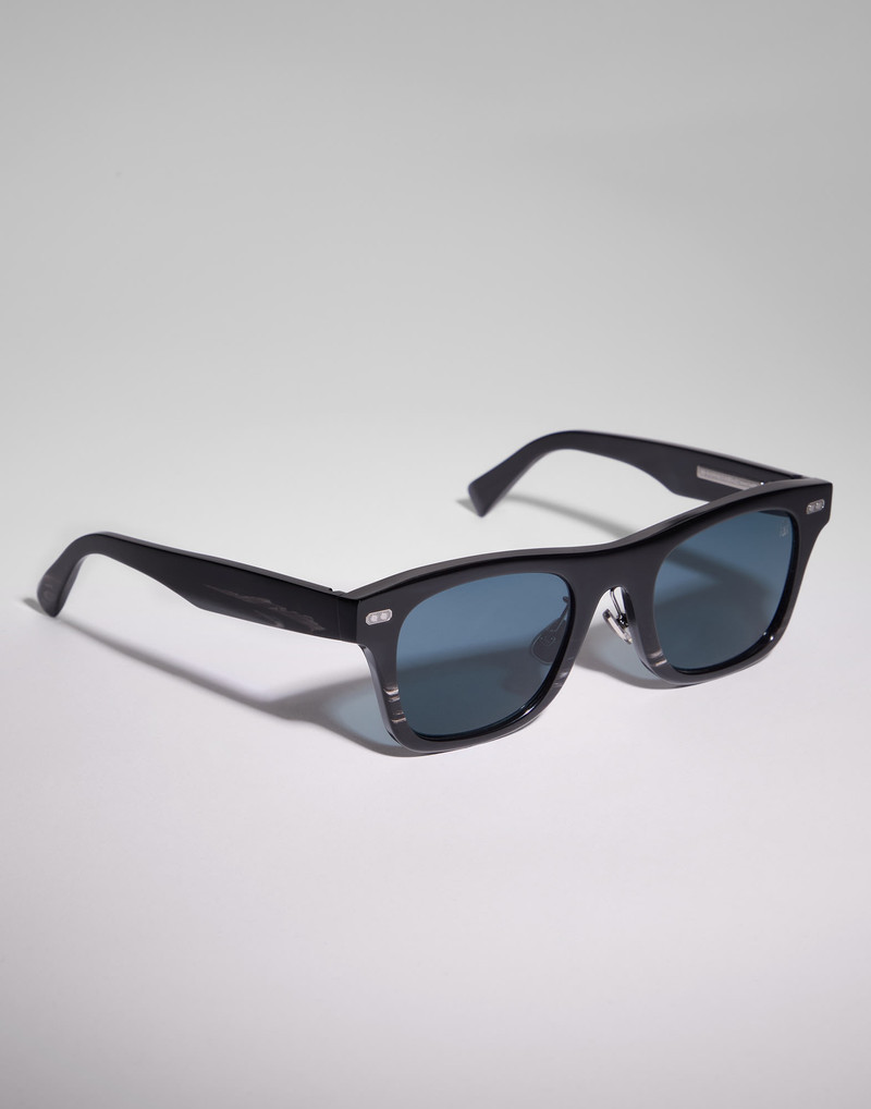 Brunello Cucinelli Mr. Brunello horn sunglasses outlook