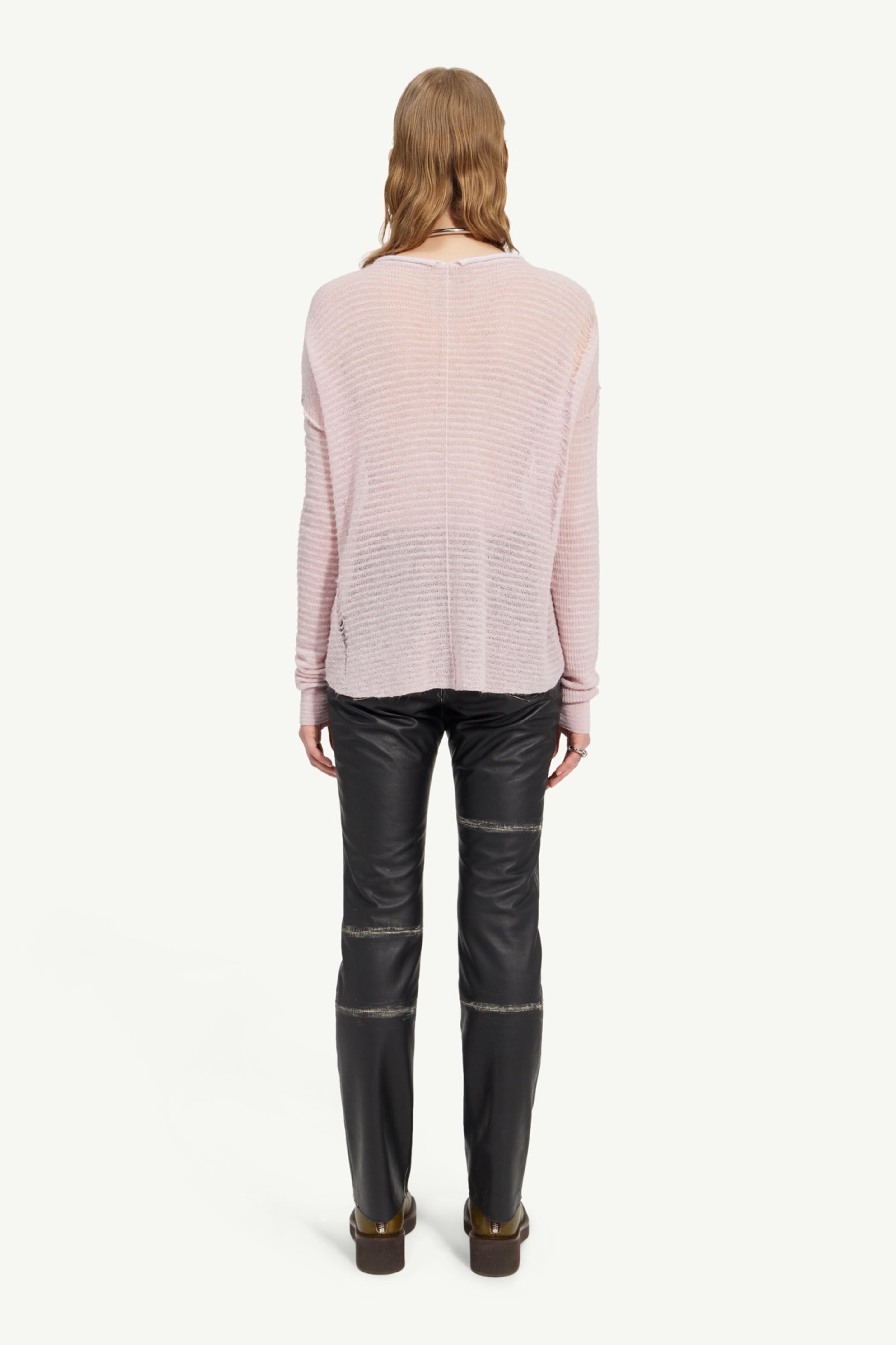 Distressed sweater - 4