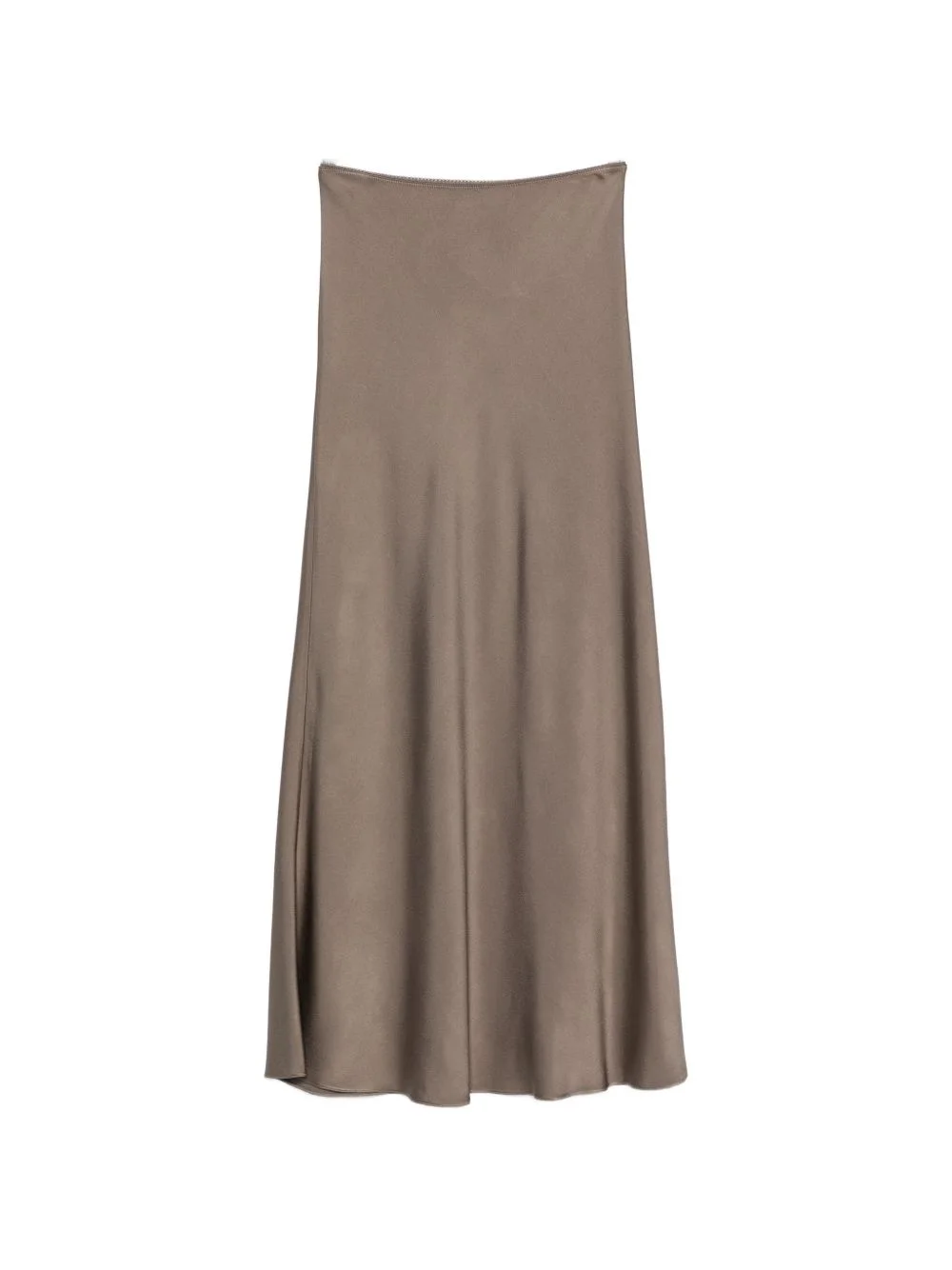 satin-finish maxi skirt - 1