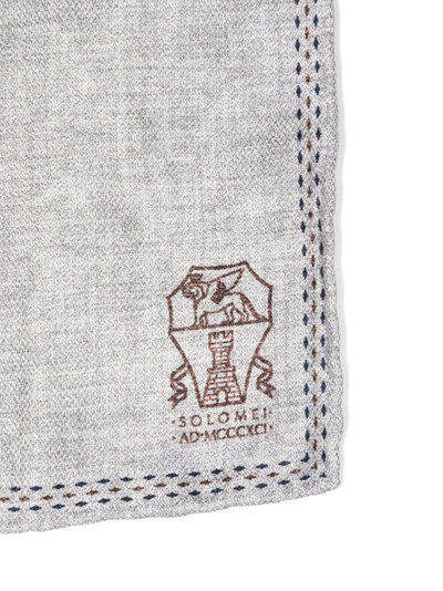 Brunello Cucinelli Silk pocket-handkerchief outlook