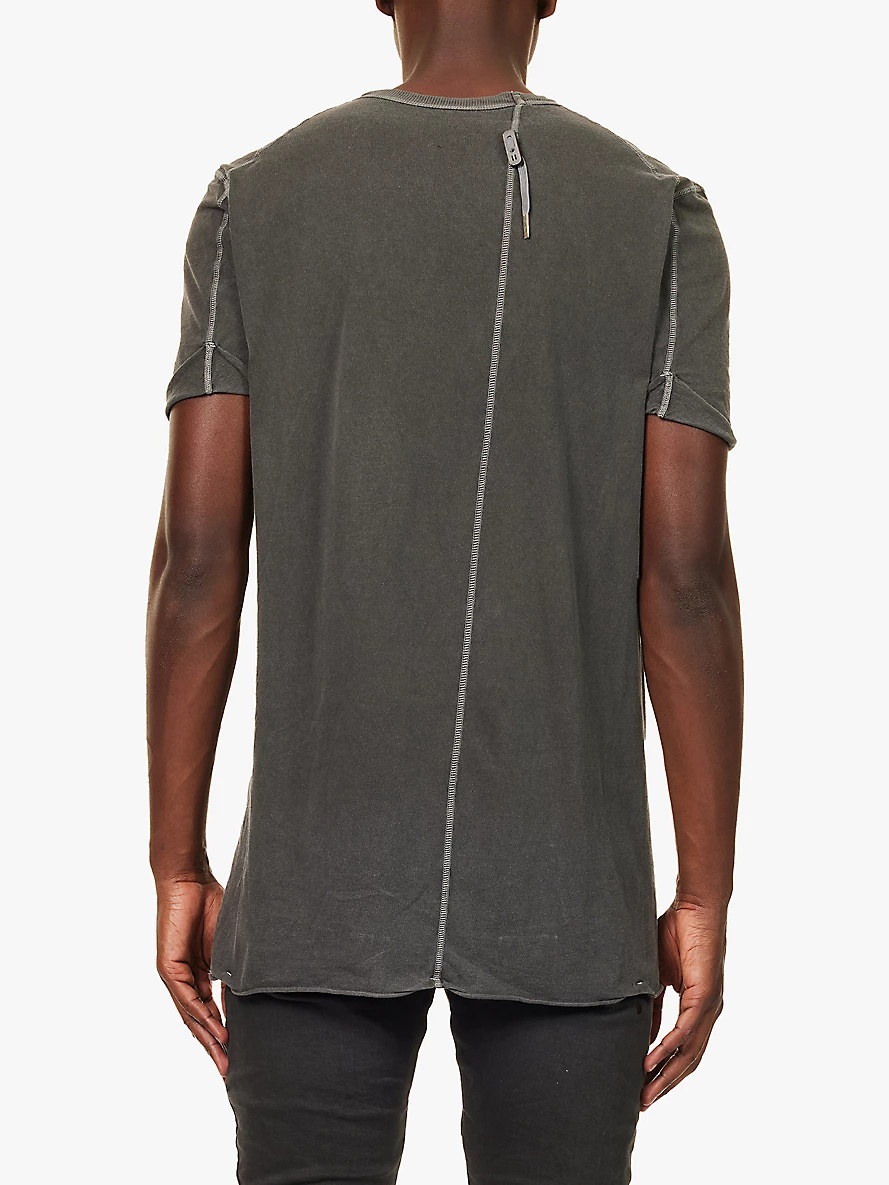 Classic faded-wash relaxed-fit T-shirt - 4