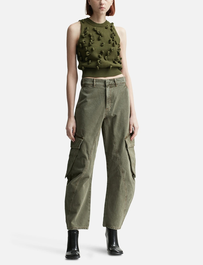 JW Anderson TWISTED CARGO TROUSERS outlook