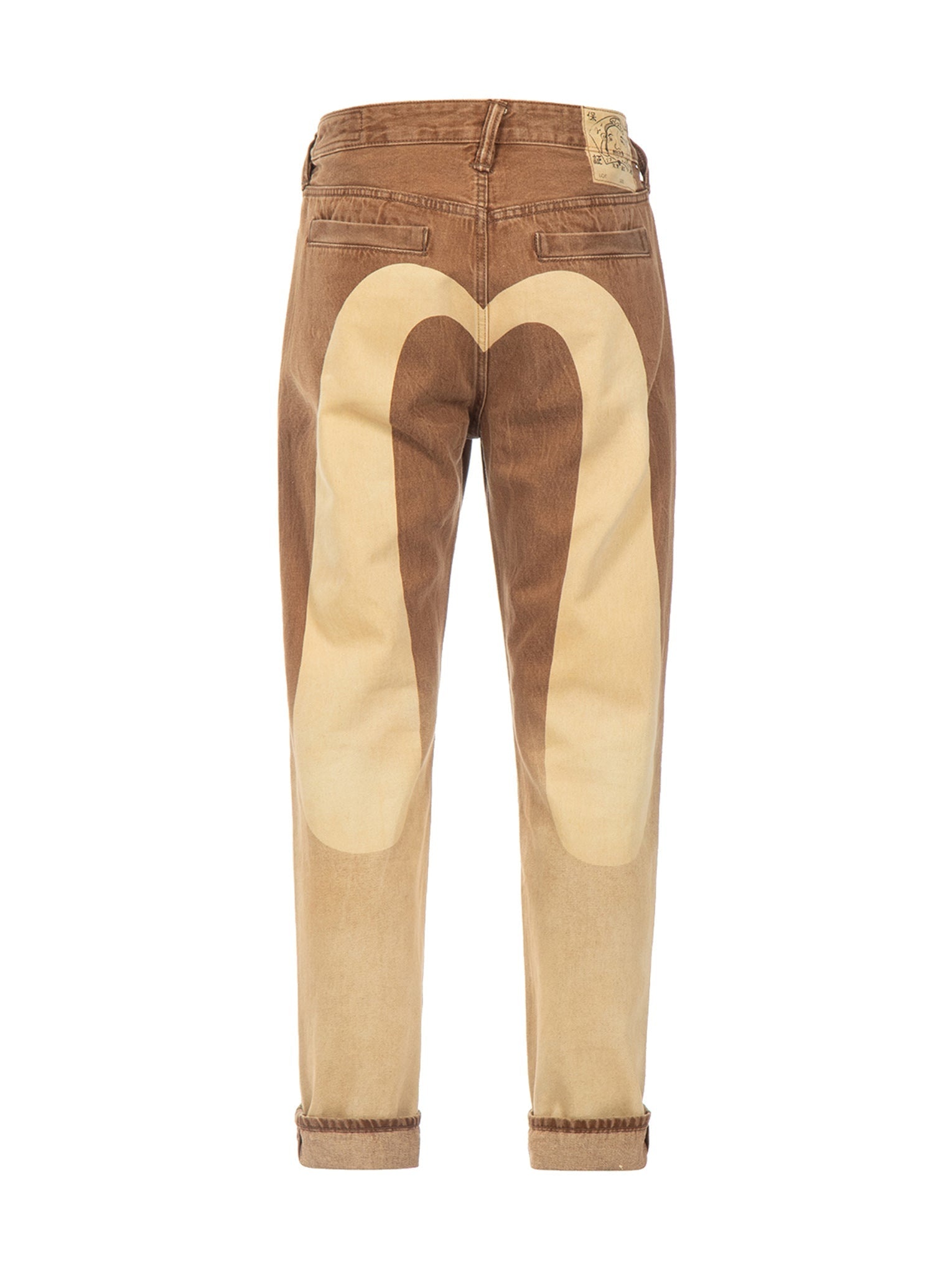 Daicock Print Gradient Spray-dye Carrot-fit Jeans #2017 - 13