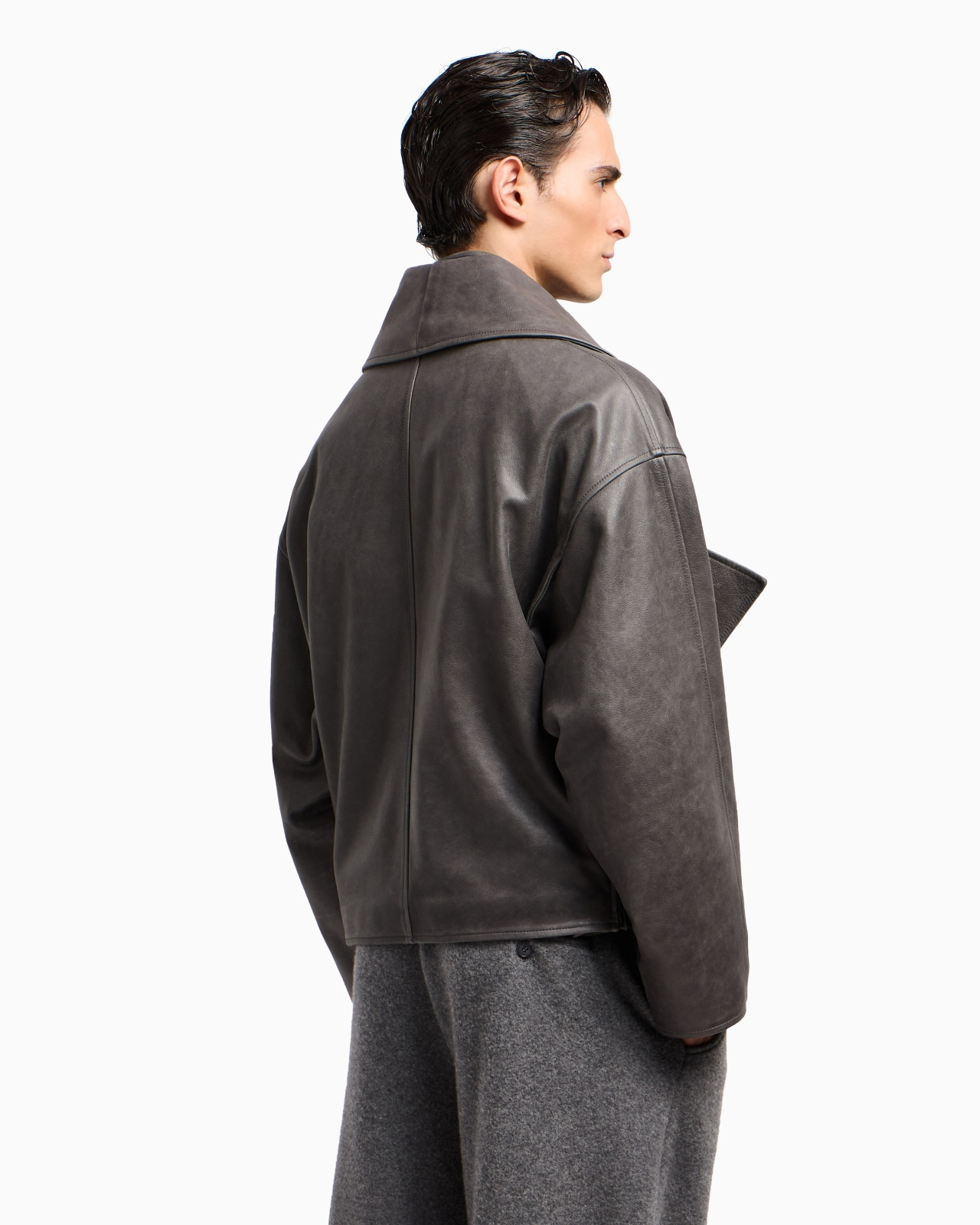 VINTAGE NAPPA CALFSKIN BLOUSON - 3