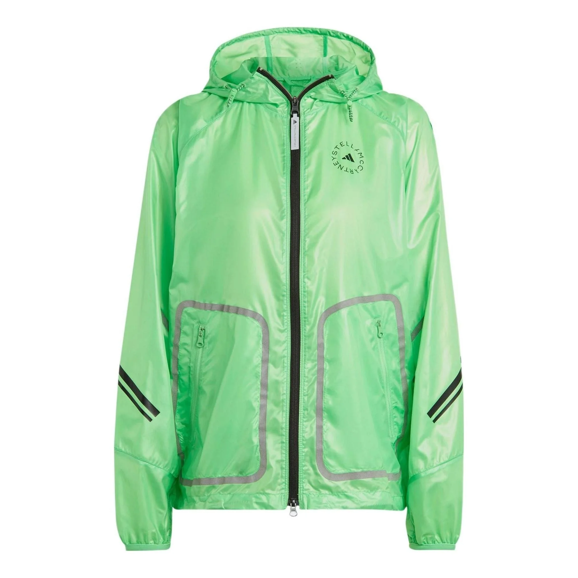 (WMNS) adidas by Stella McCartney TruePace Running Jacket 'Green' HR2213 - 1
