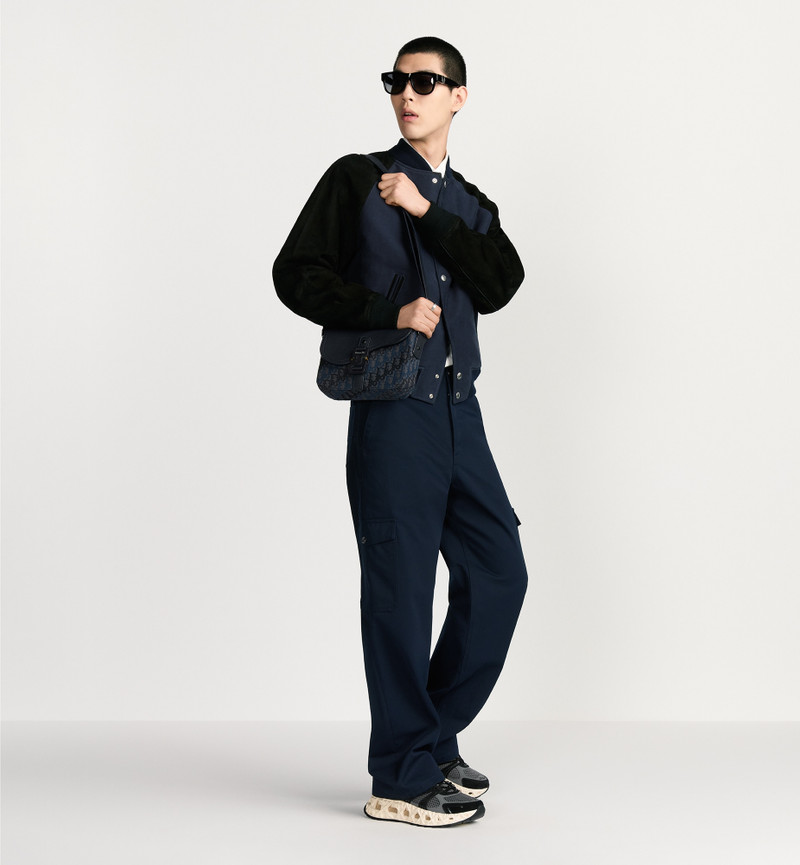 Small Saddle Messenger Bag with Flap 3