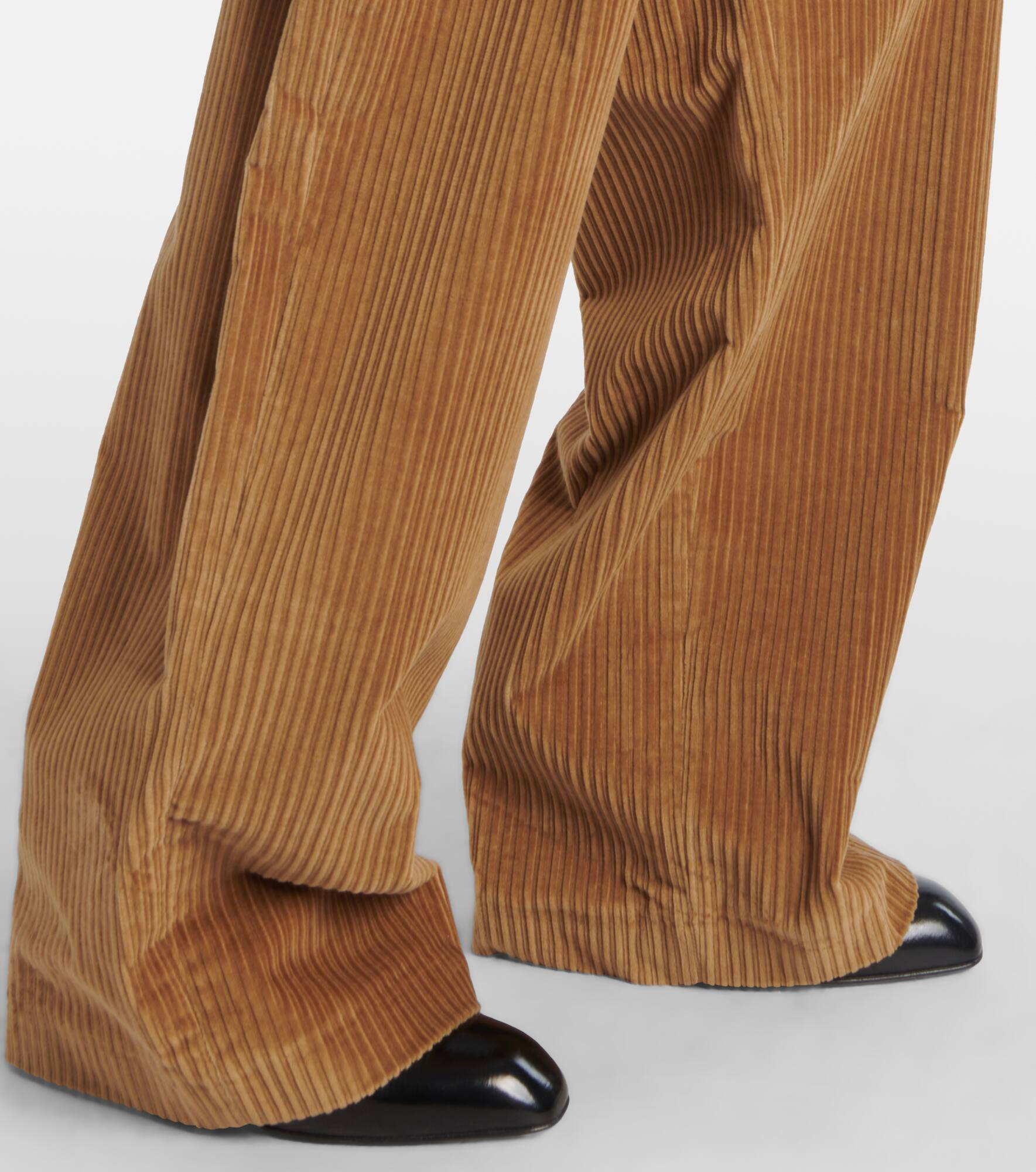 Pip cotton corduroy wide-leg pants - 5