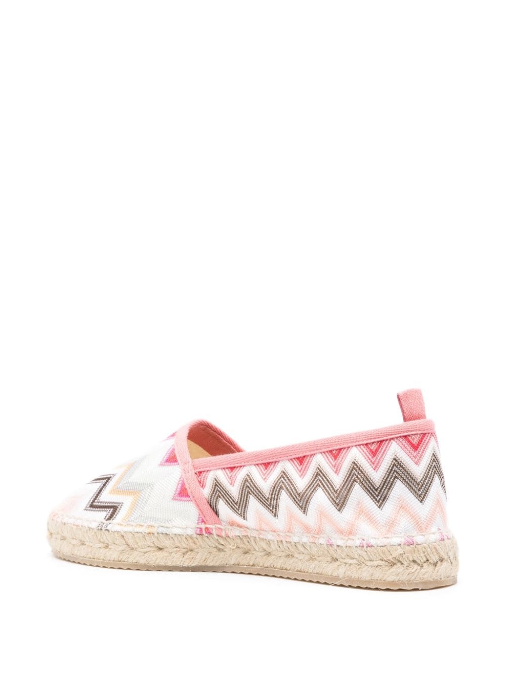 zigzag-pattern espadrilles - 5