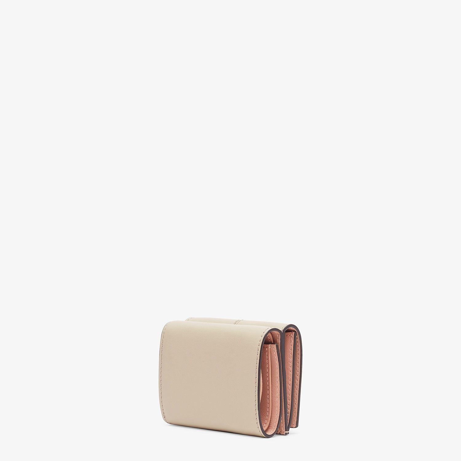 Beige leather wallet - 2