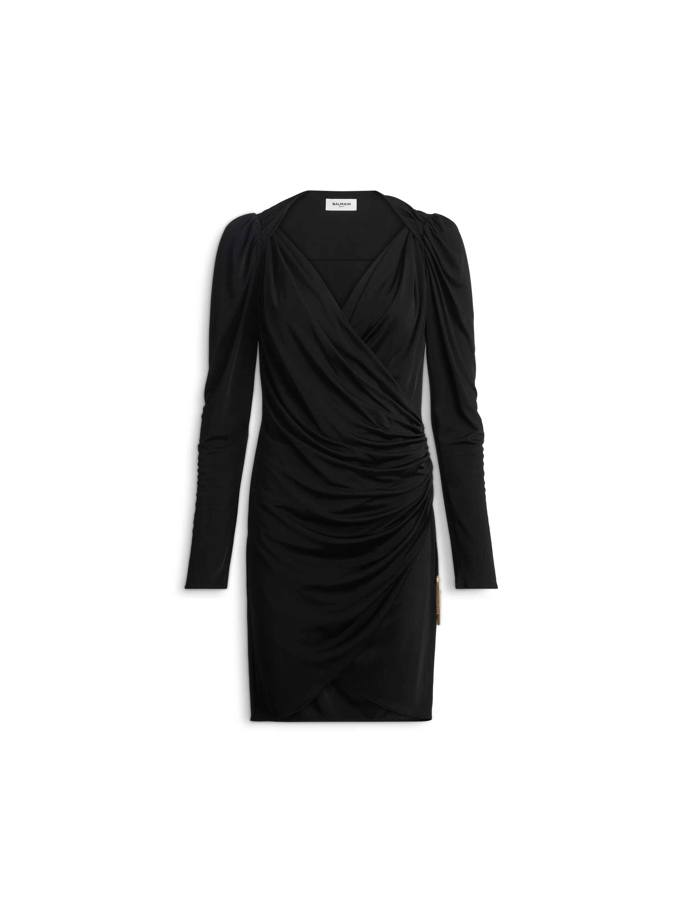 Draped flowing jersey dress - 1
