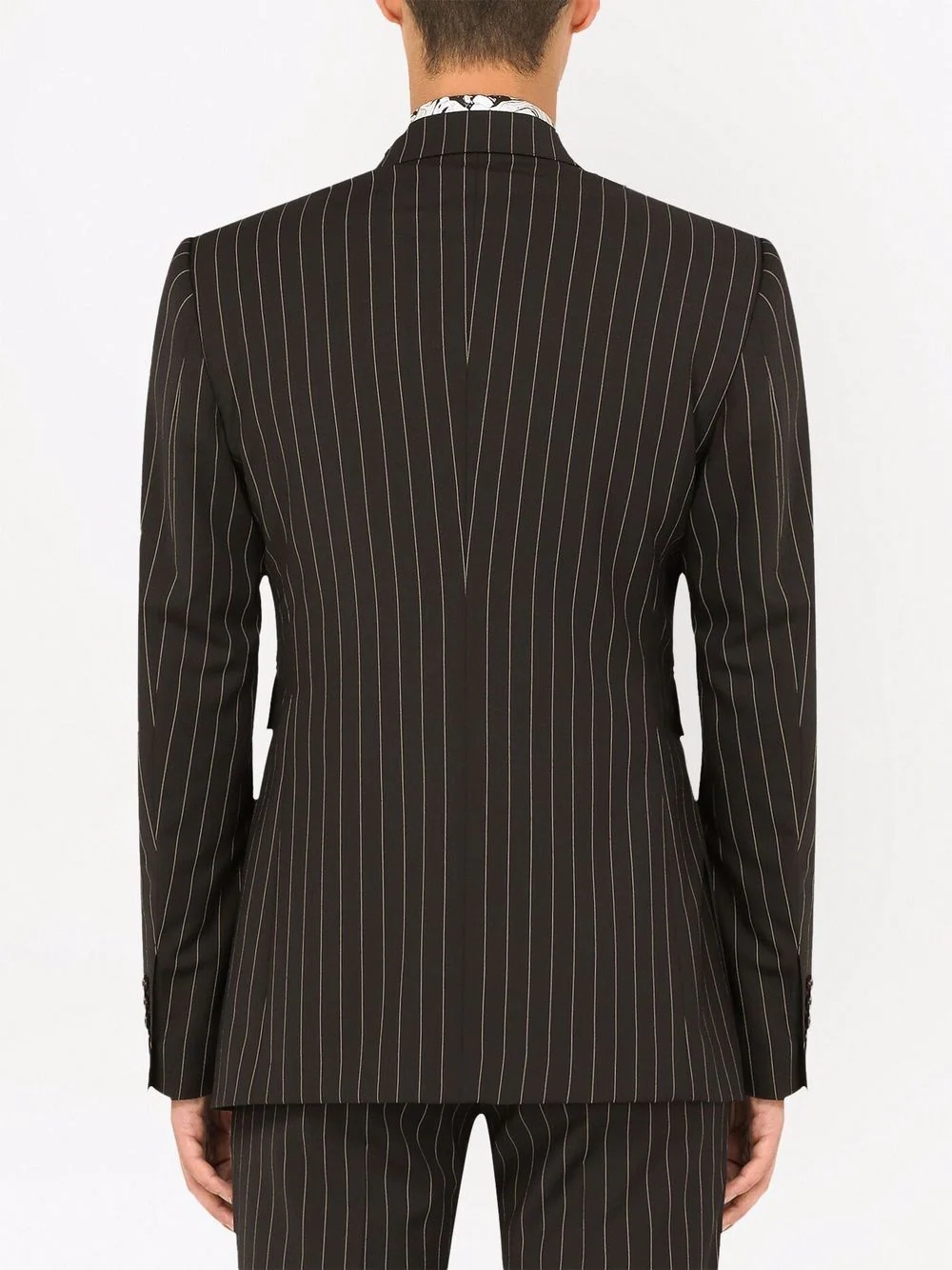 Sicily-fit single-breasted pinstripe suit - 4