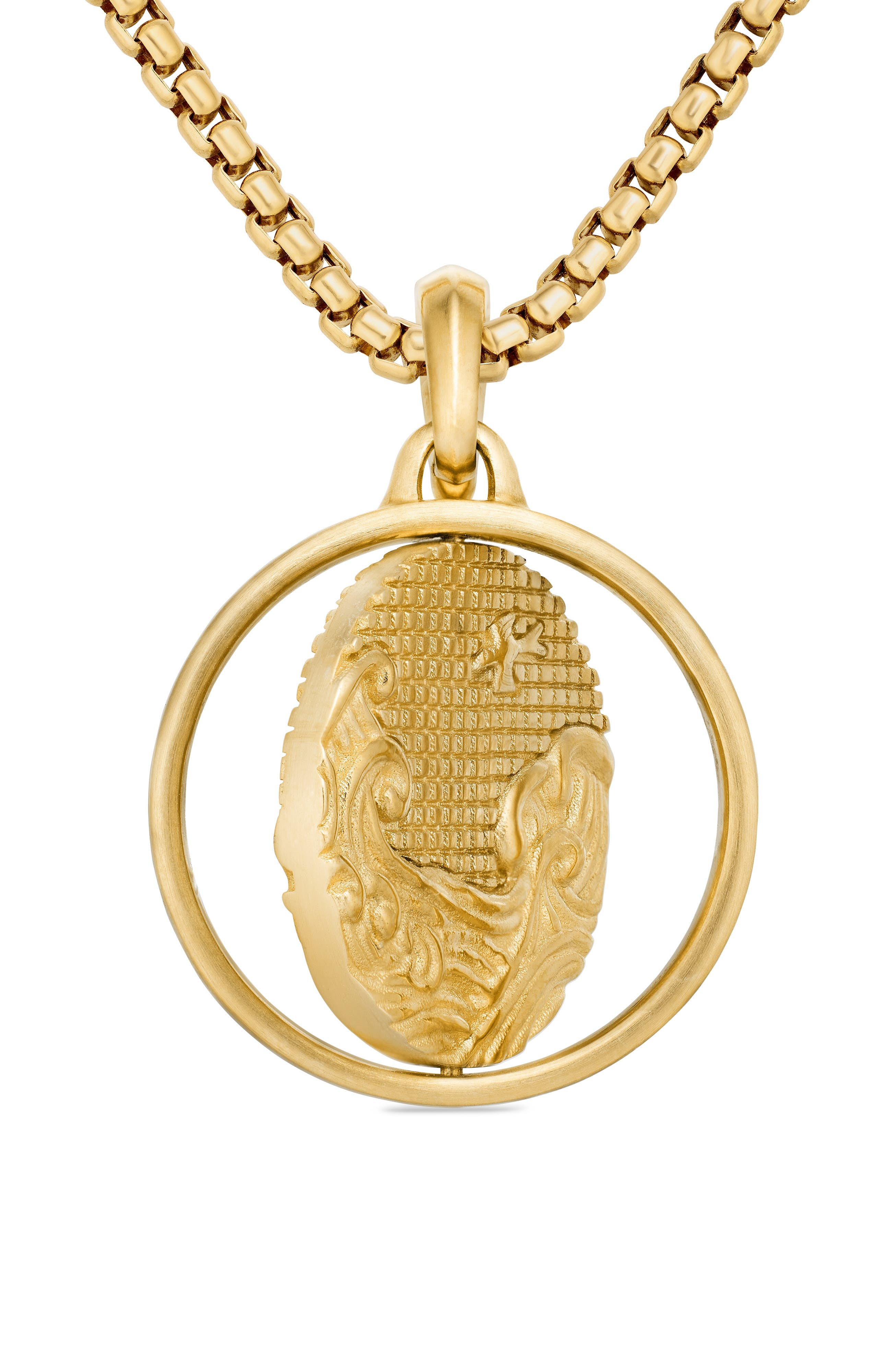 David Yurman Water & Fire Amulet in 18K Yellow Gold at Nordstrom - 5
