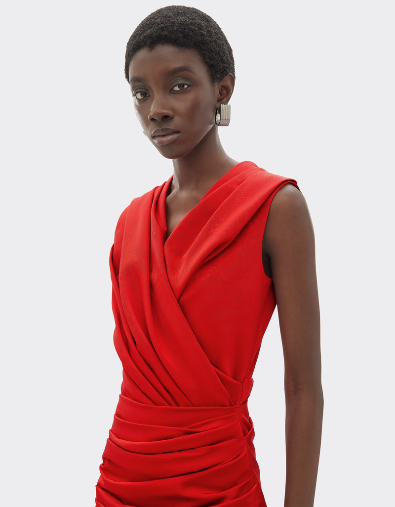 Moiré faille dress 5
