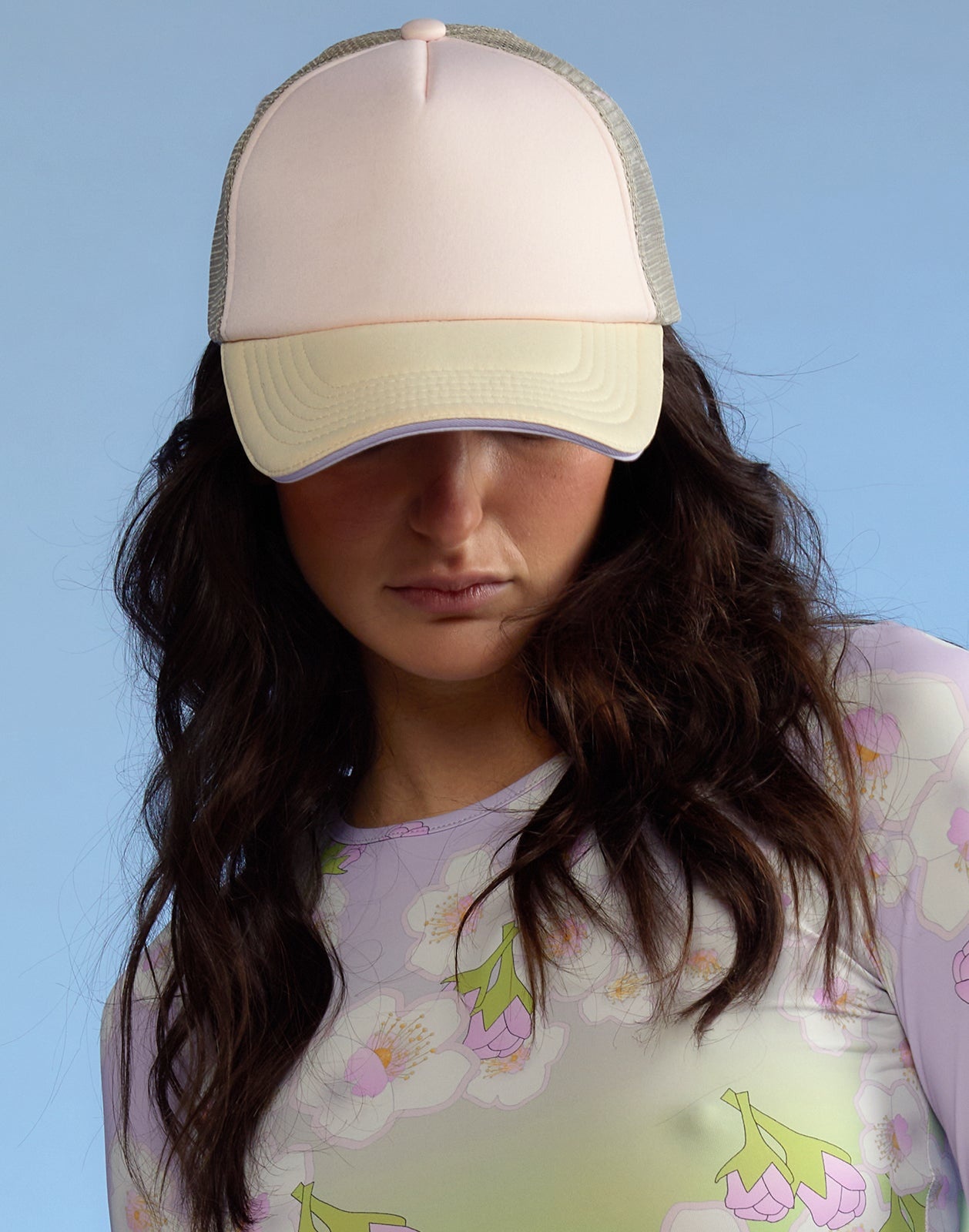 Colorblock Trucker Hat - 4