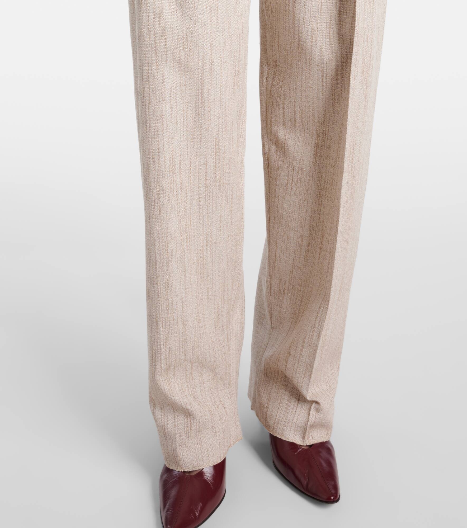 High-rise straight pants - 5