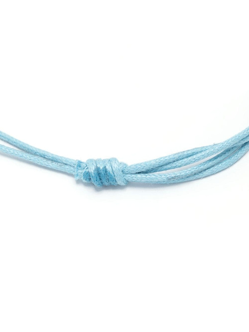 ALIITA flower-charm cord bracelet outlook