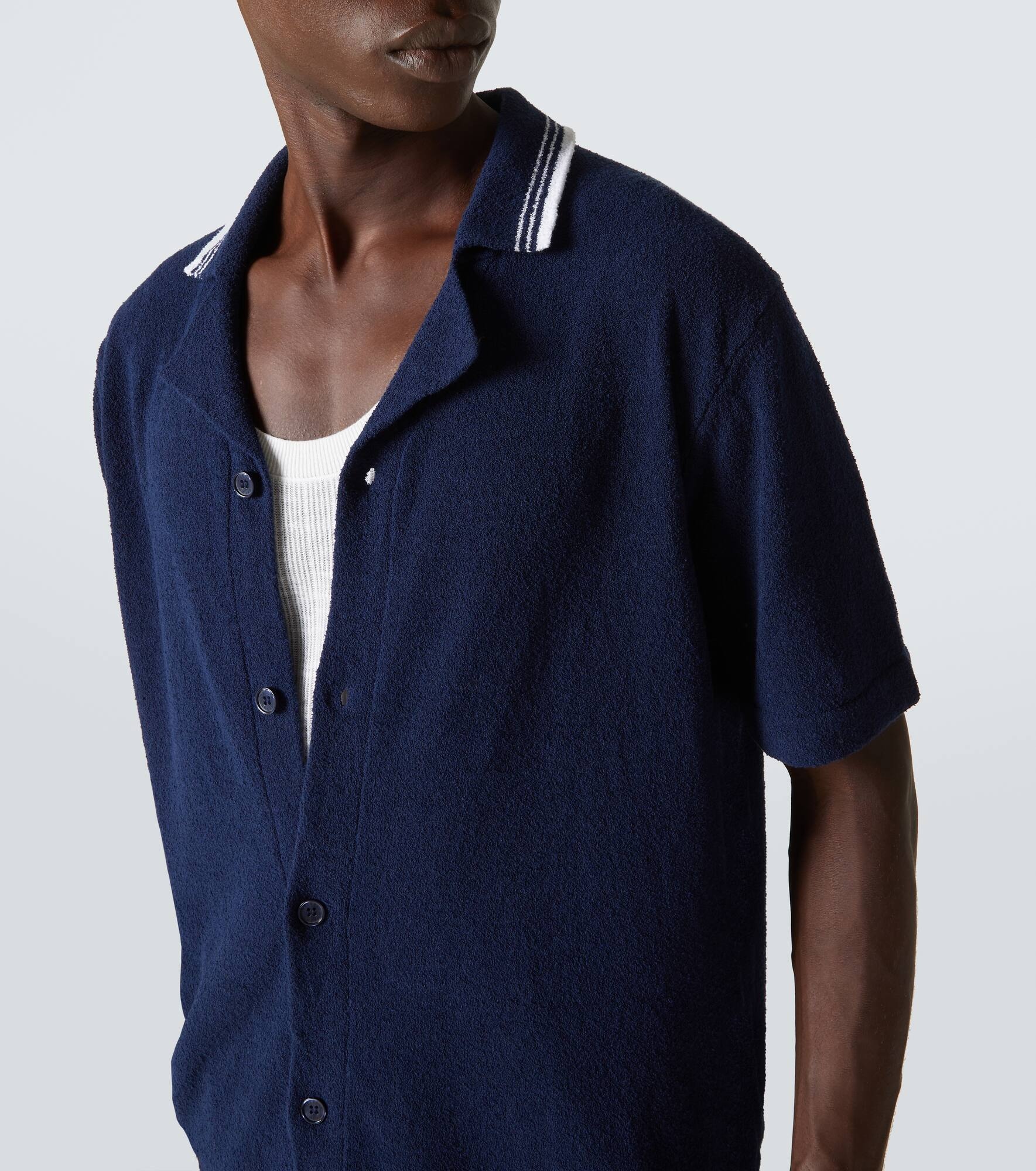 Tiernan cotton-blend bouclé shirt - 5