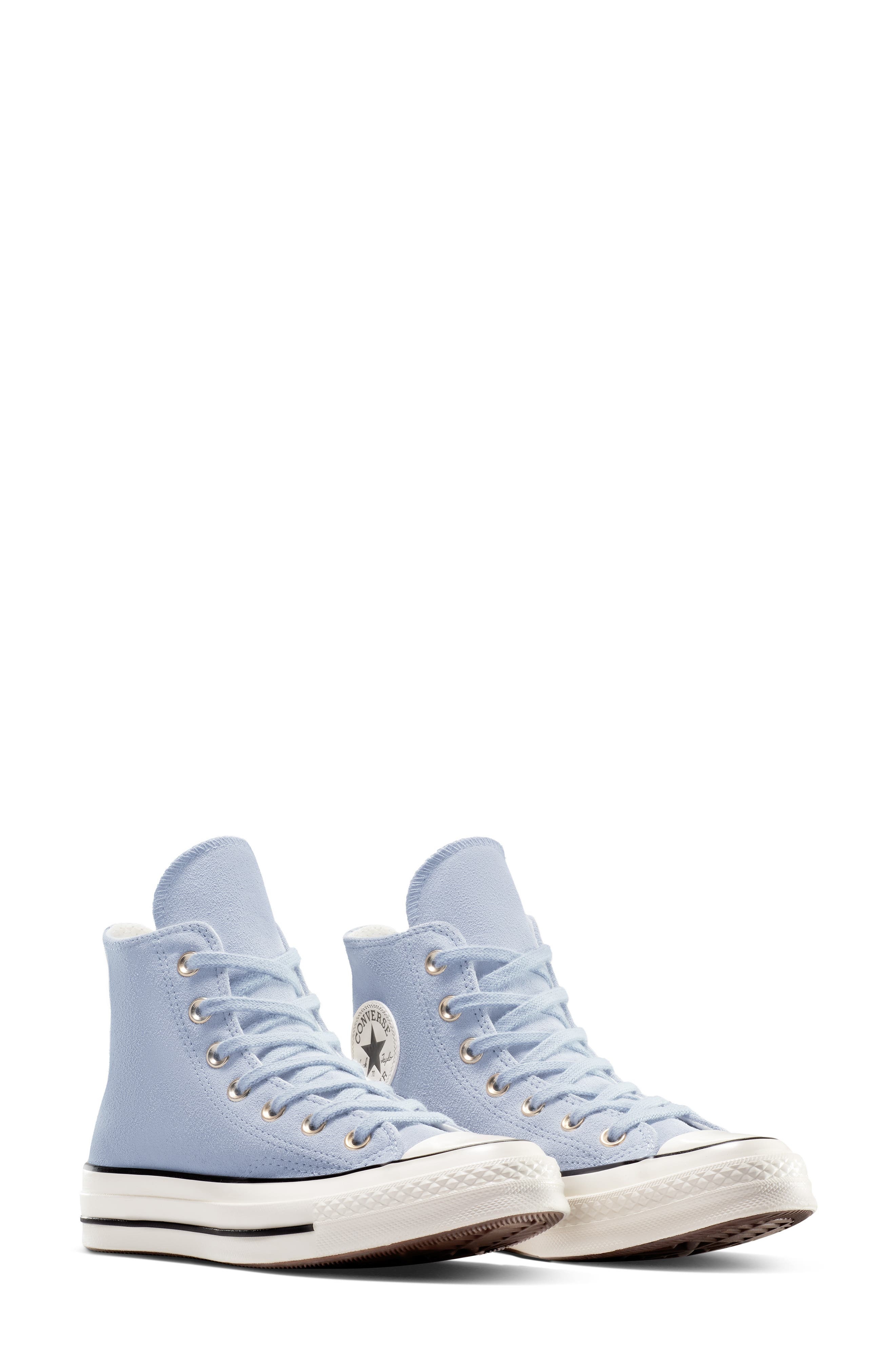 Converse Chuck Taylor® All Star® 70 High Top Sneaker in Lavender Trek/Black/Egret at Nordstrom - 6