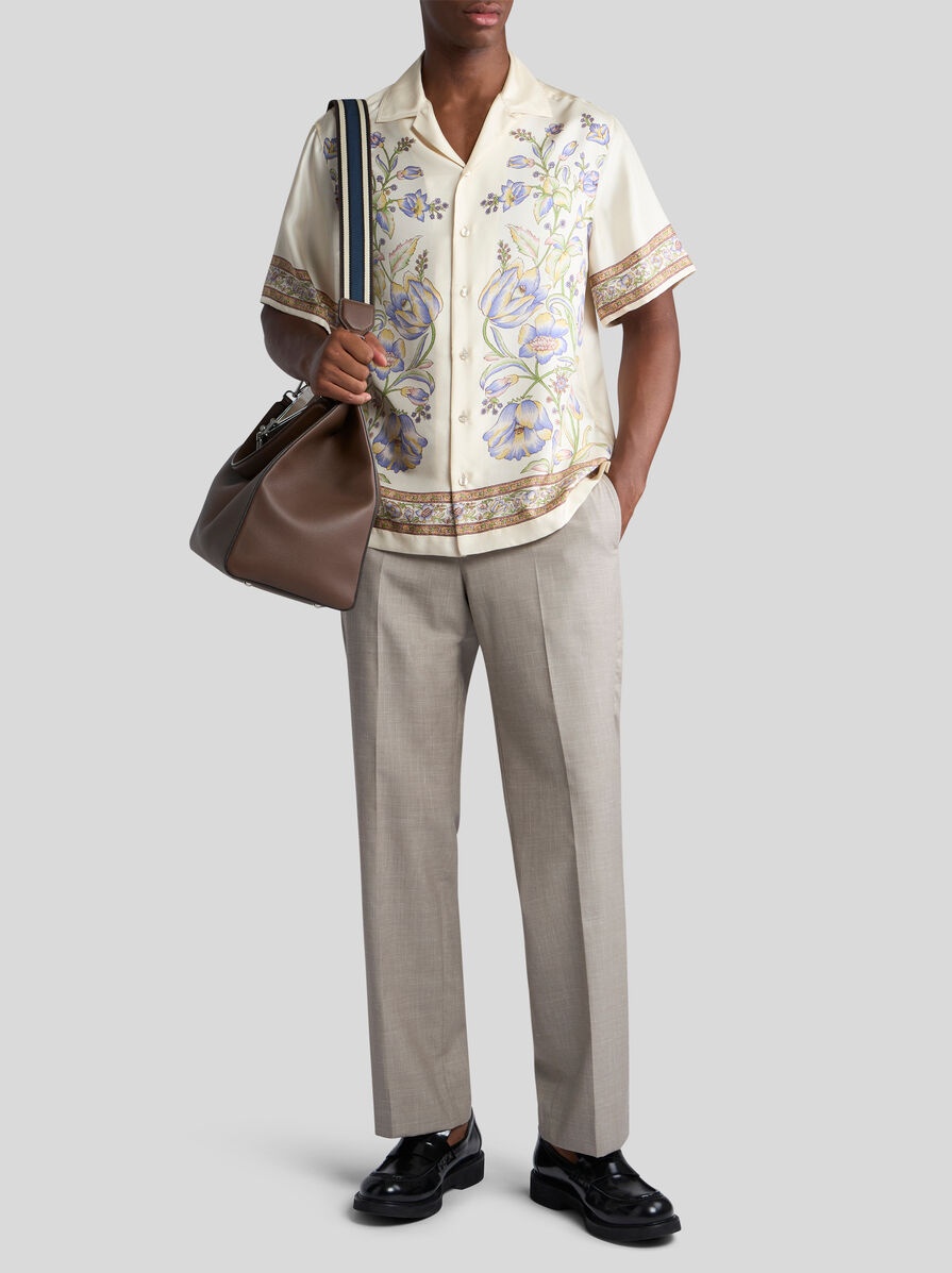FLORAL-PRINT BOWLING SHIRT - 4