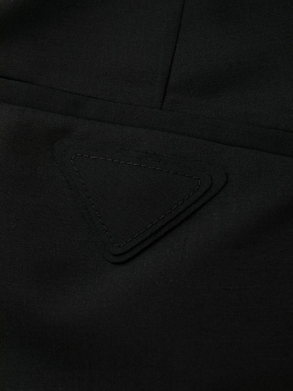 logo-appliqué straight-leg trousers - 6