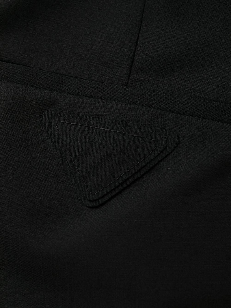 logo-appliqué straight-leg trousers 6