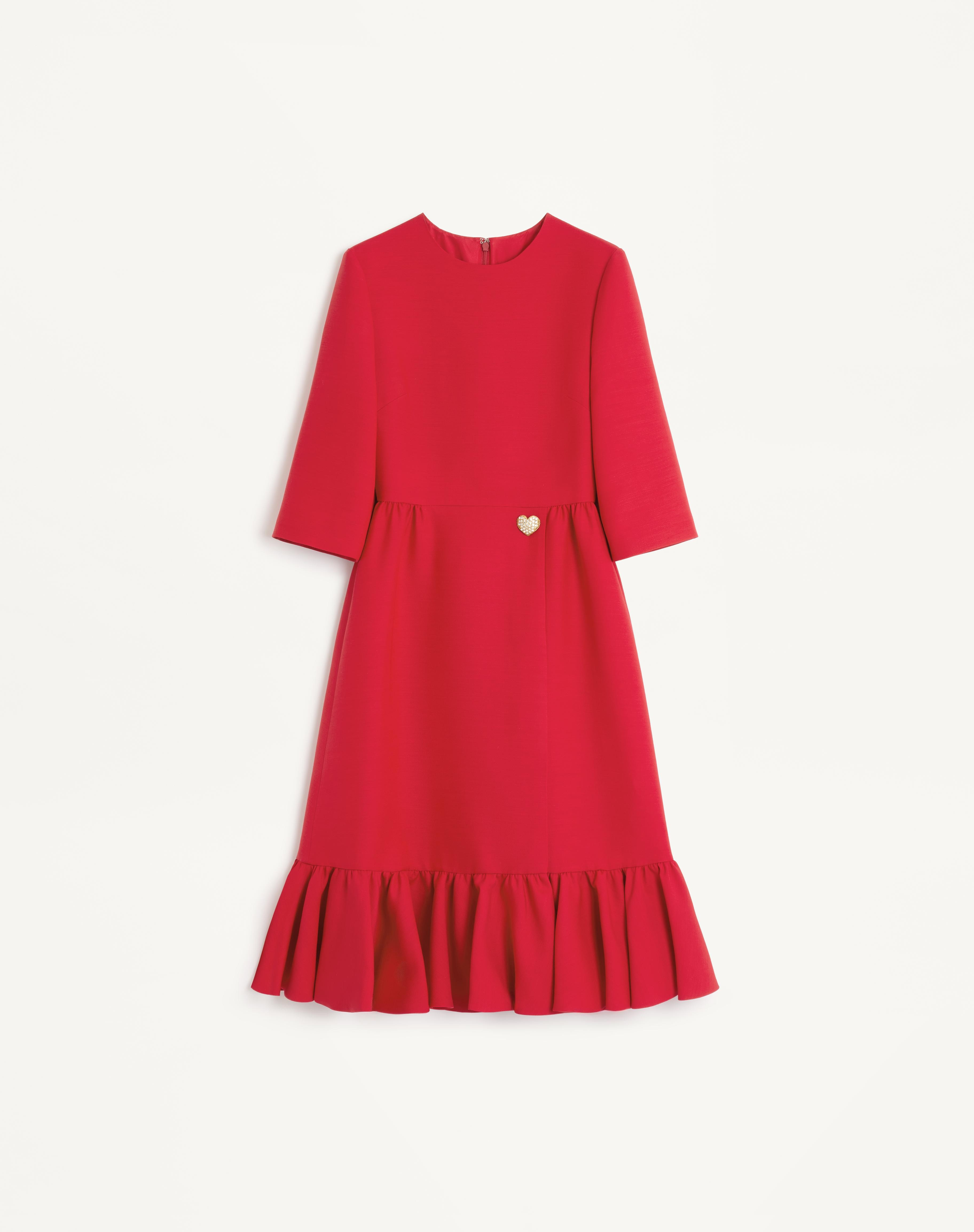 CREPE COUTURE MIDI DRESS - 1
