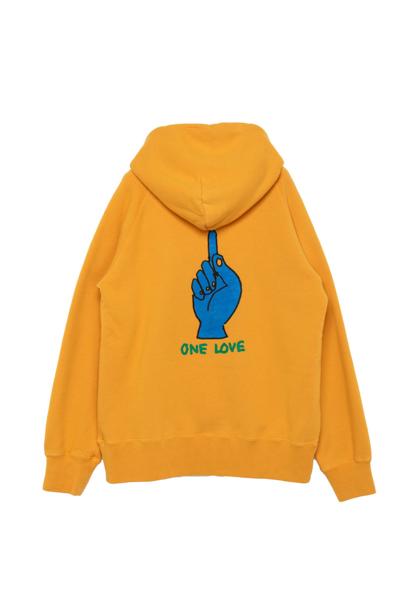sacai sacai Gonz ONE LOVE Hoodie outlook