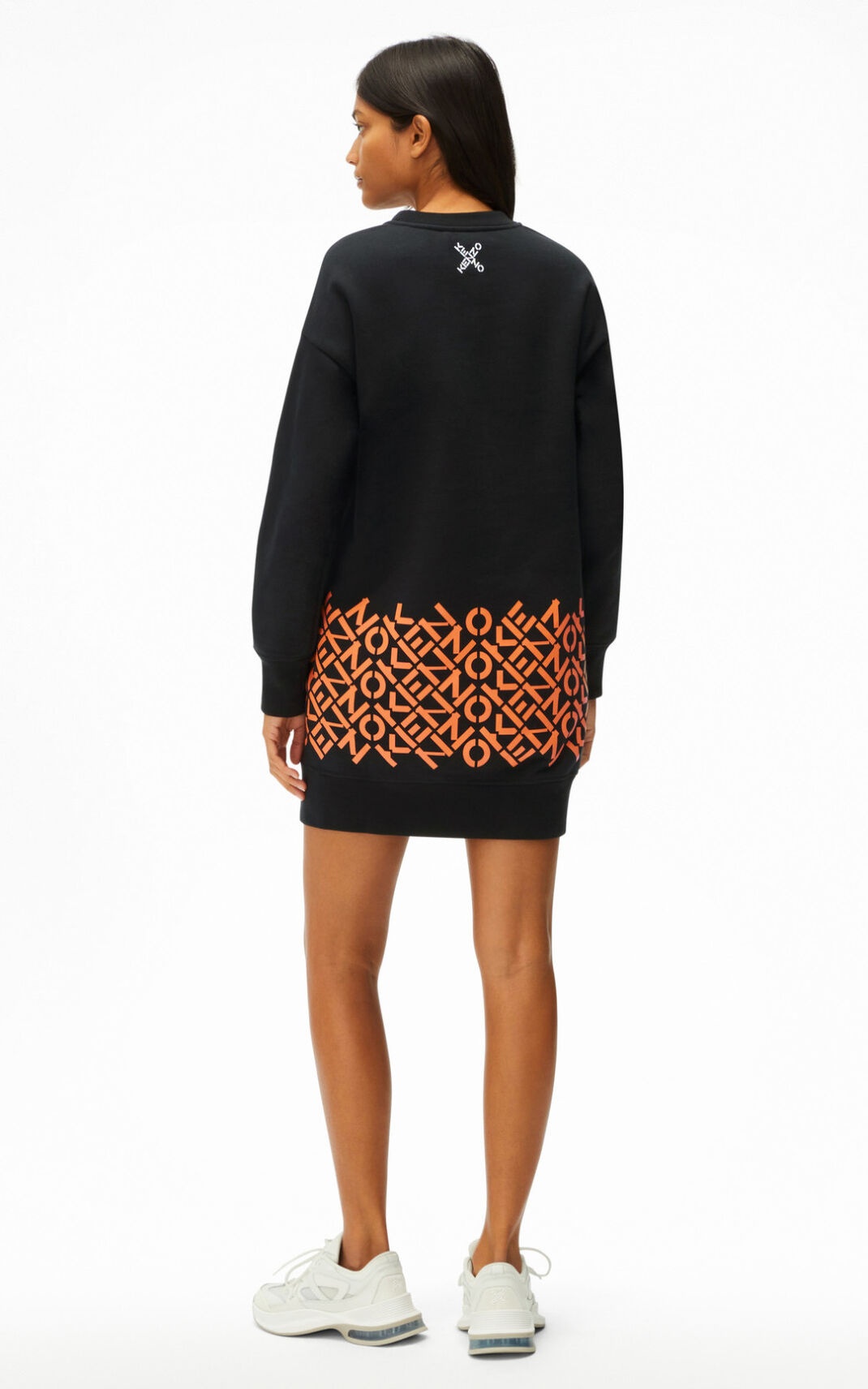 KENZO Sport multi X sweatshirt dress - 3